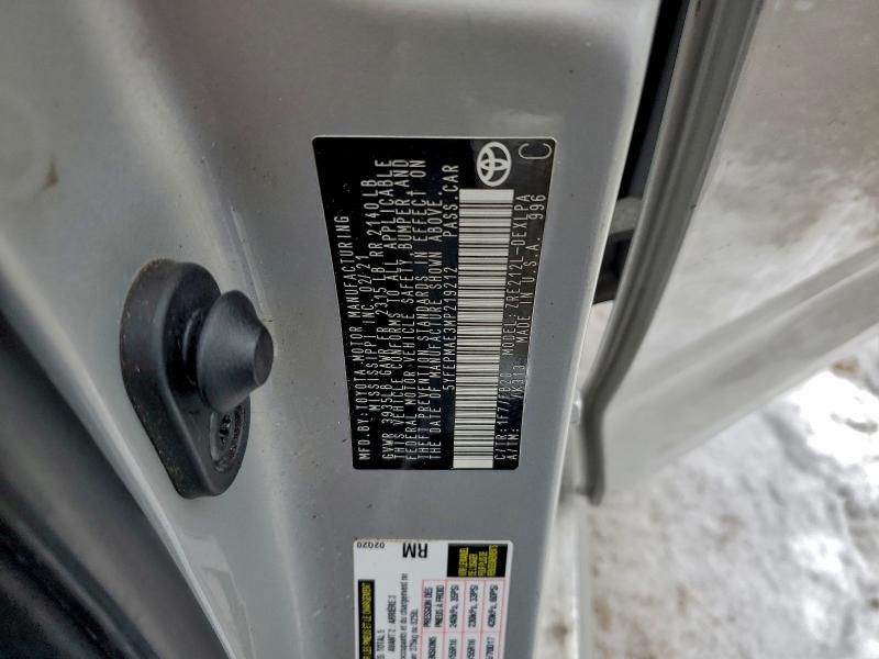 2021 Toyota Corolla le