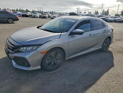 Honda salvage cars for sale: 2018 Honda Civic ex