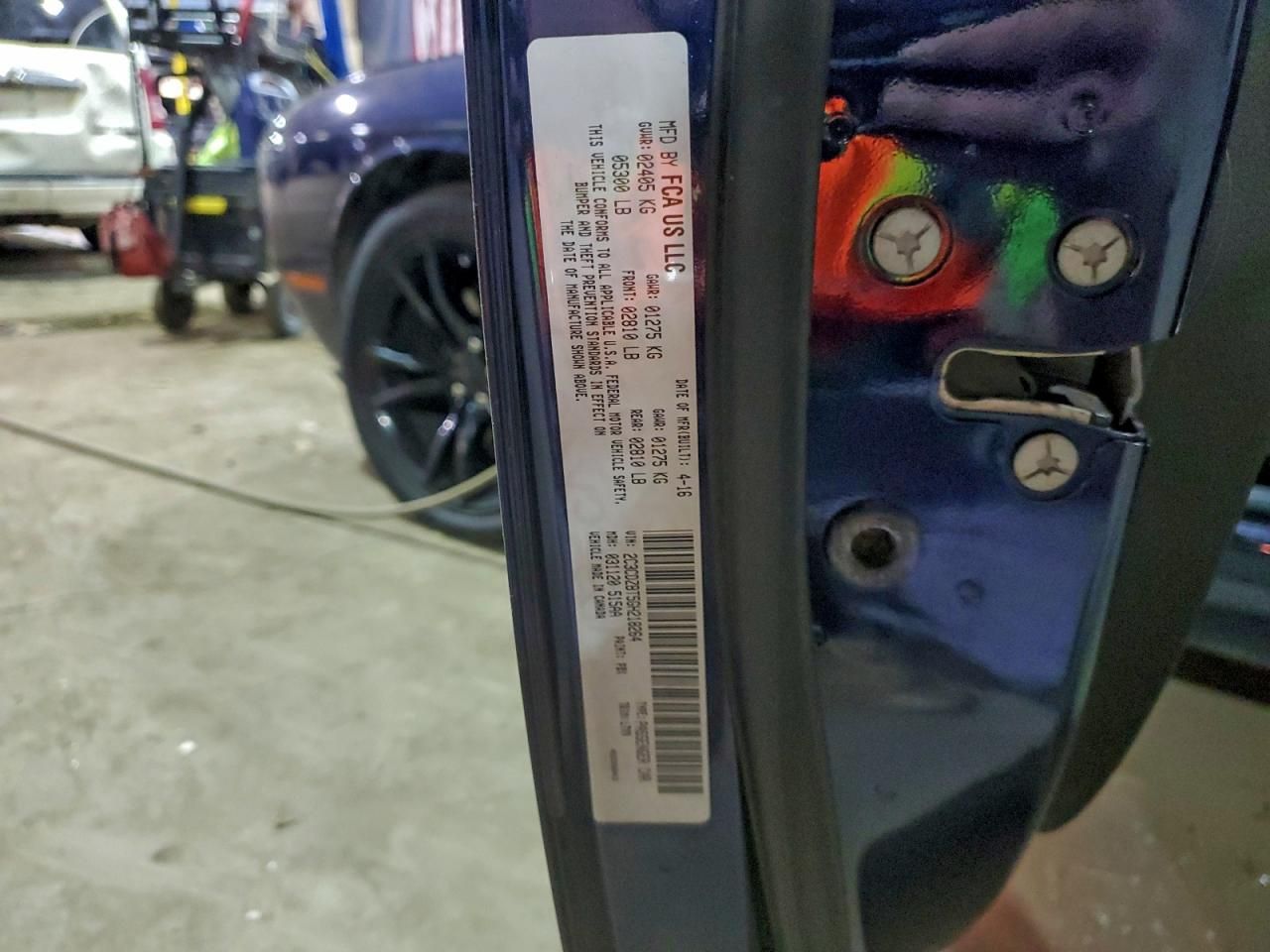 2016 Dodge Challenger R/T