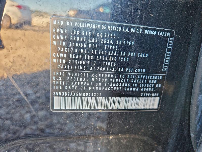 2021 Volkswagen Tiguan se