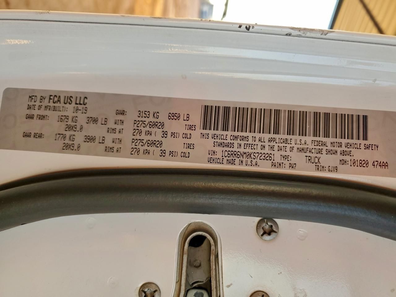 2019 Dodge 1500 Classic Laramie