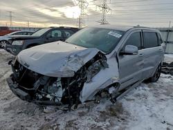Salvage cars for sale from Copart Elgin, IL: 2016 Jeep Grand Cherokee Overland