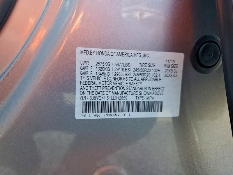 2020 Acura Mdx Technology