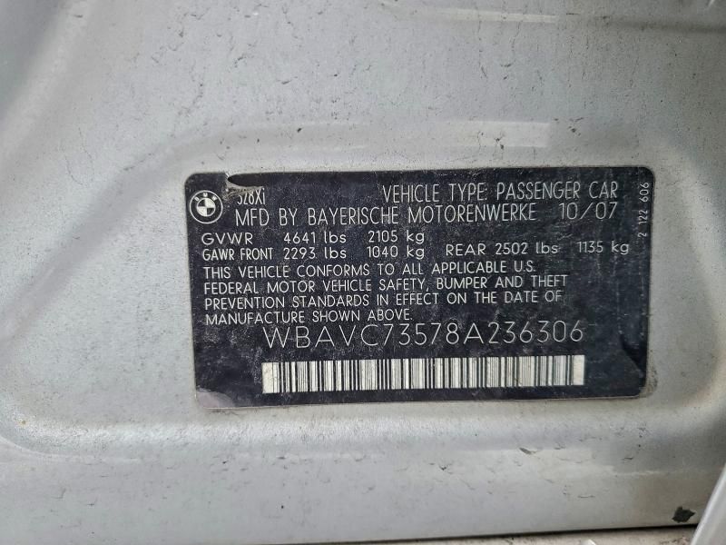 2008 BMW 328 xi Sulev