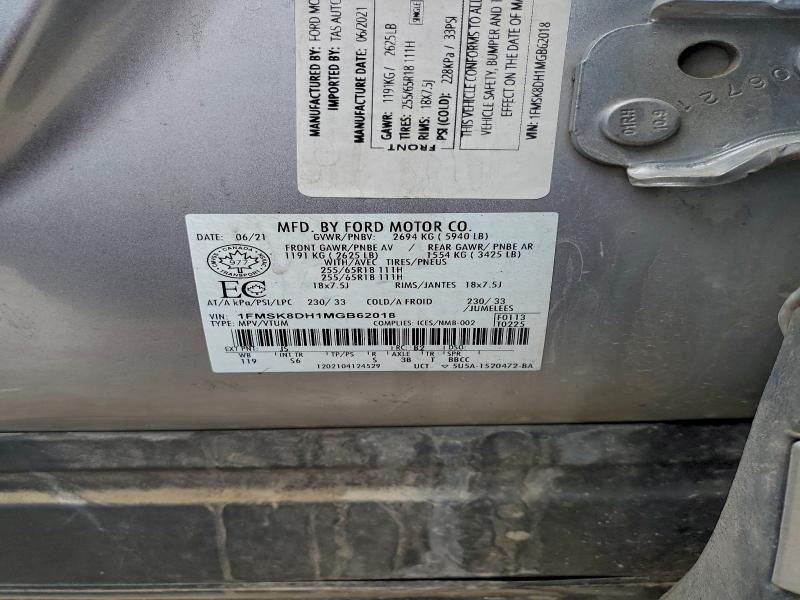 2021 Ford Explorer xlt