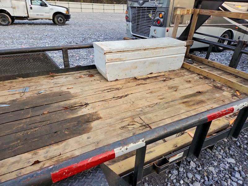 2020 Texas Bragg ED20BPGN14 Equipment Trailer