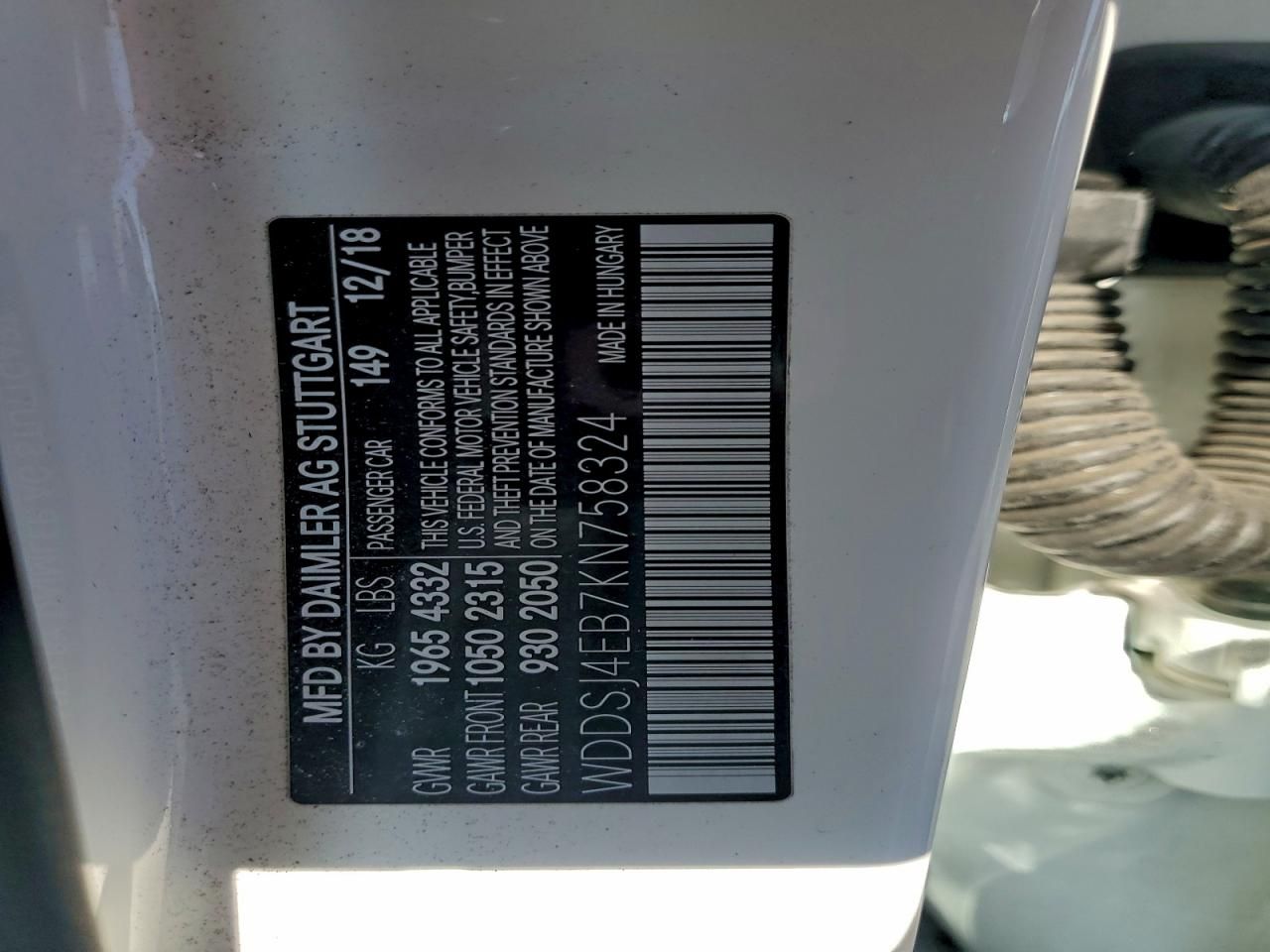 2019 Mercedes-Benz Cla 250