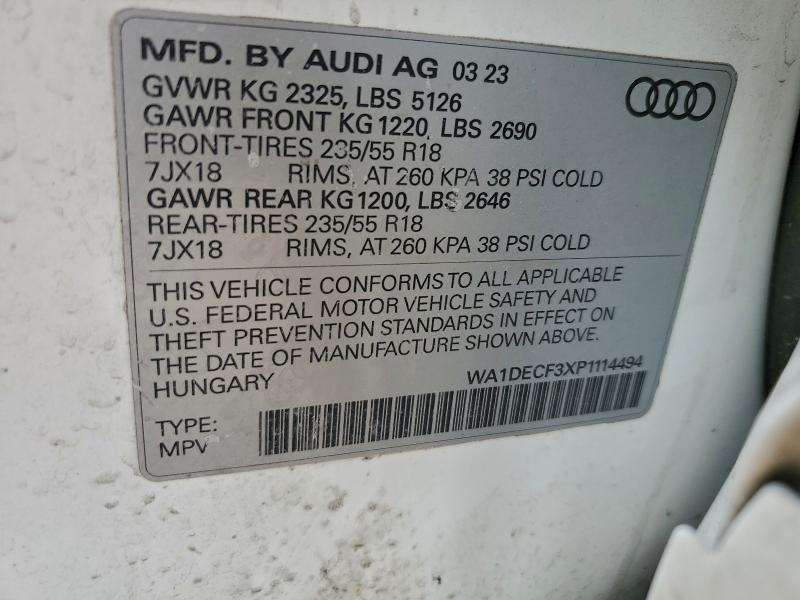 2023 Audi Q3 Premium s Line 45