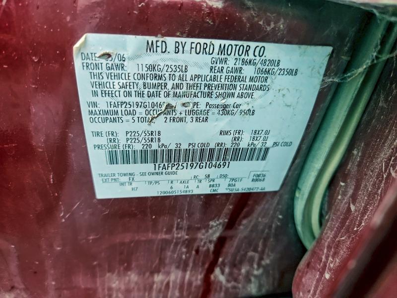 2007 Ford Five Hundred Limited