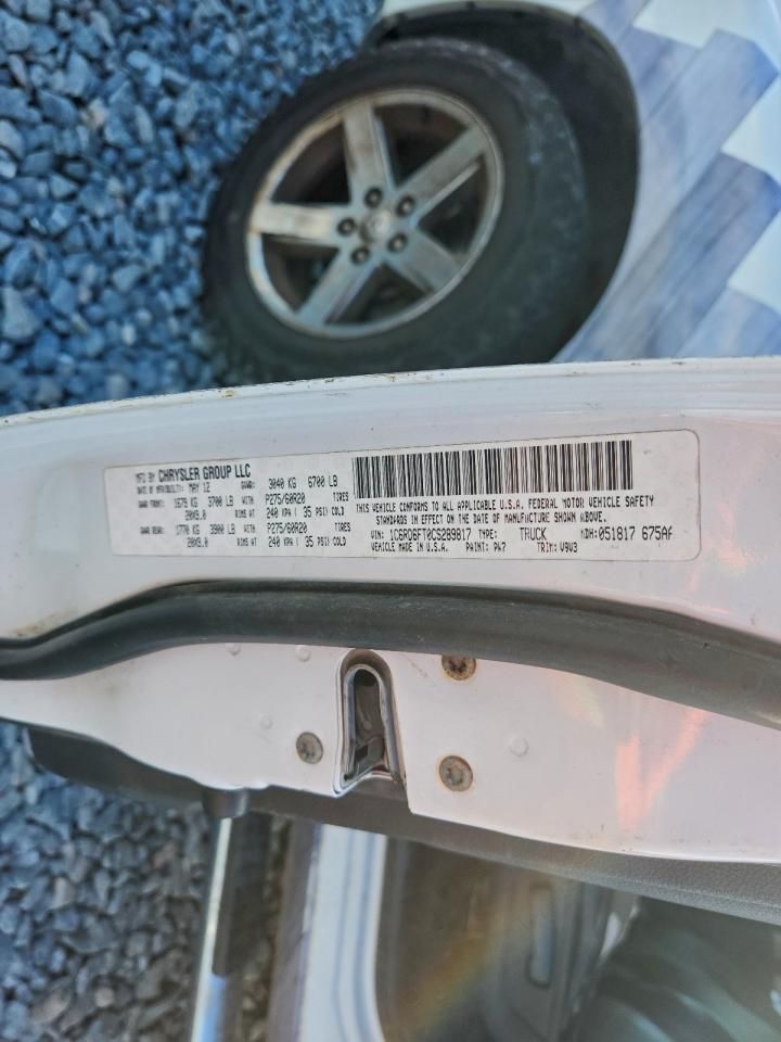 2012 Dodge Ram 1500 st