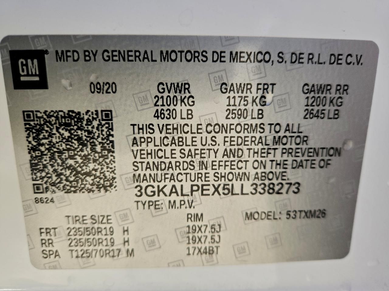 2020 GMC Terrain slt