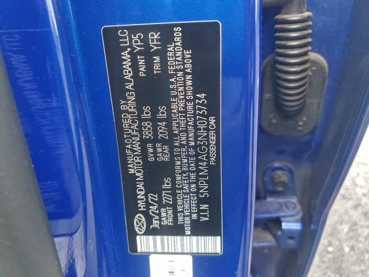 2022 Hyundai Elantra sel