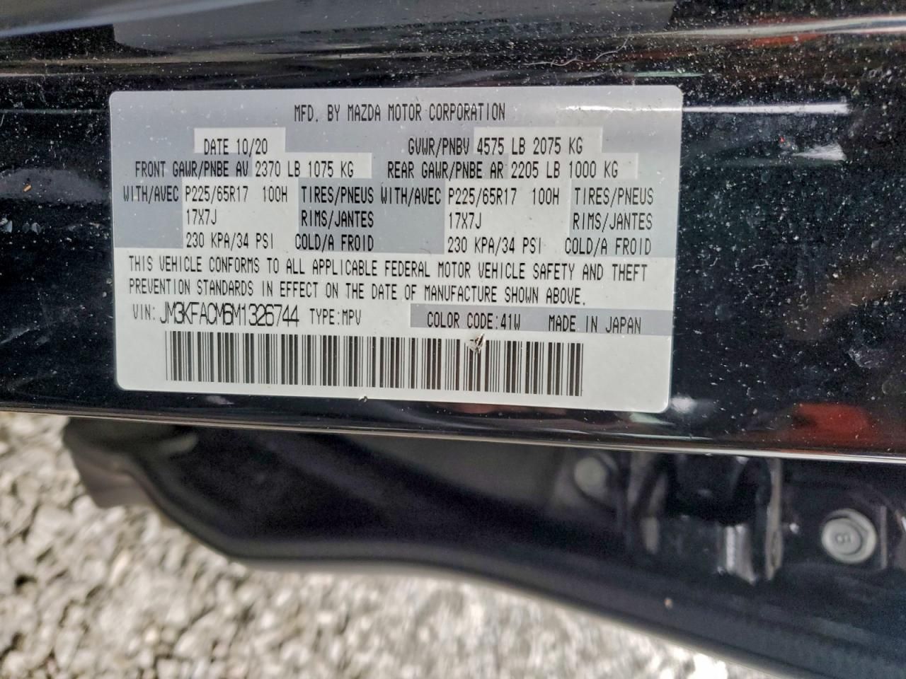 2021 Mazda Cx-5 Touring