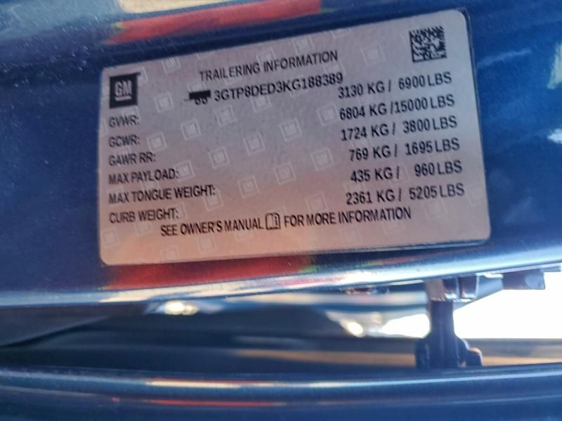 2019 GMC Sierra C1500 slt