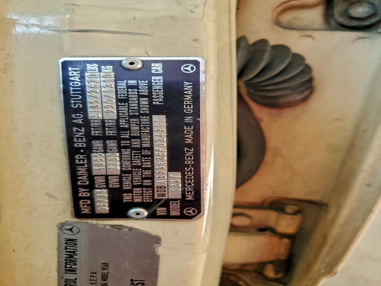 1984 Mercedes-Benz 300 tdt