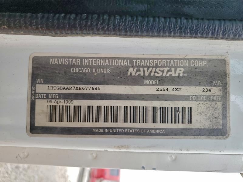1999 International 2554 Sewer Jetter Truck
