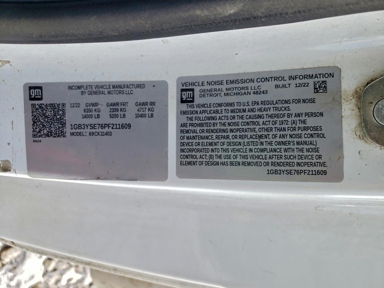 2023 Chev Rolet Silverado BOX Truck