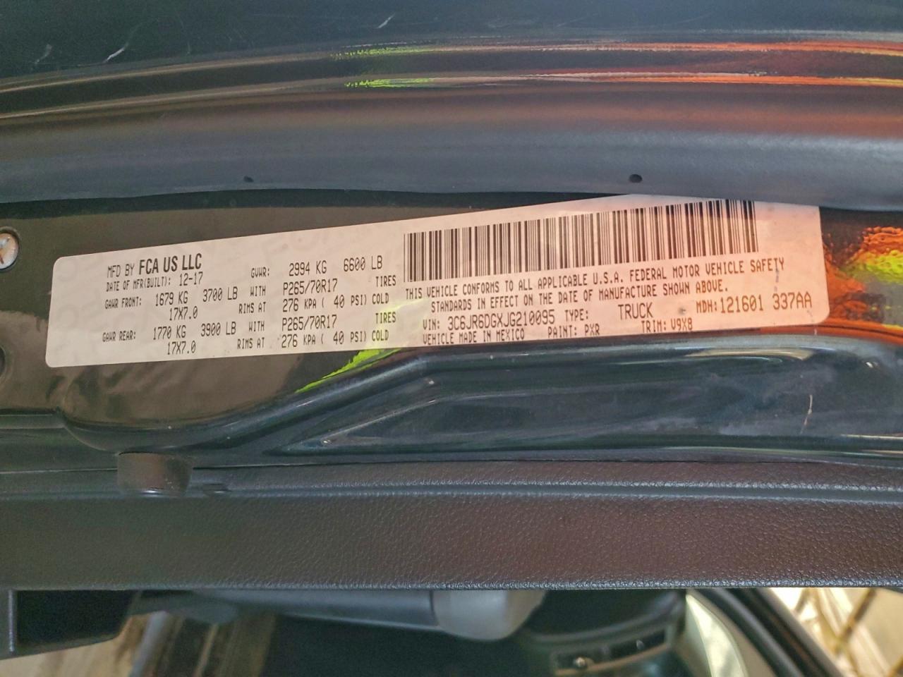 2018 Dodge Ram 1500 st