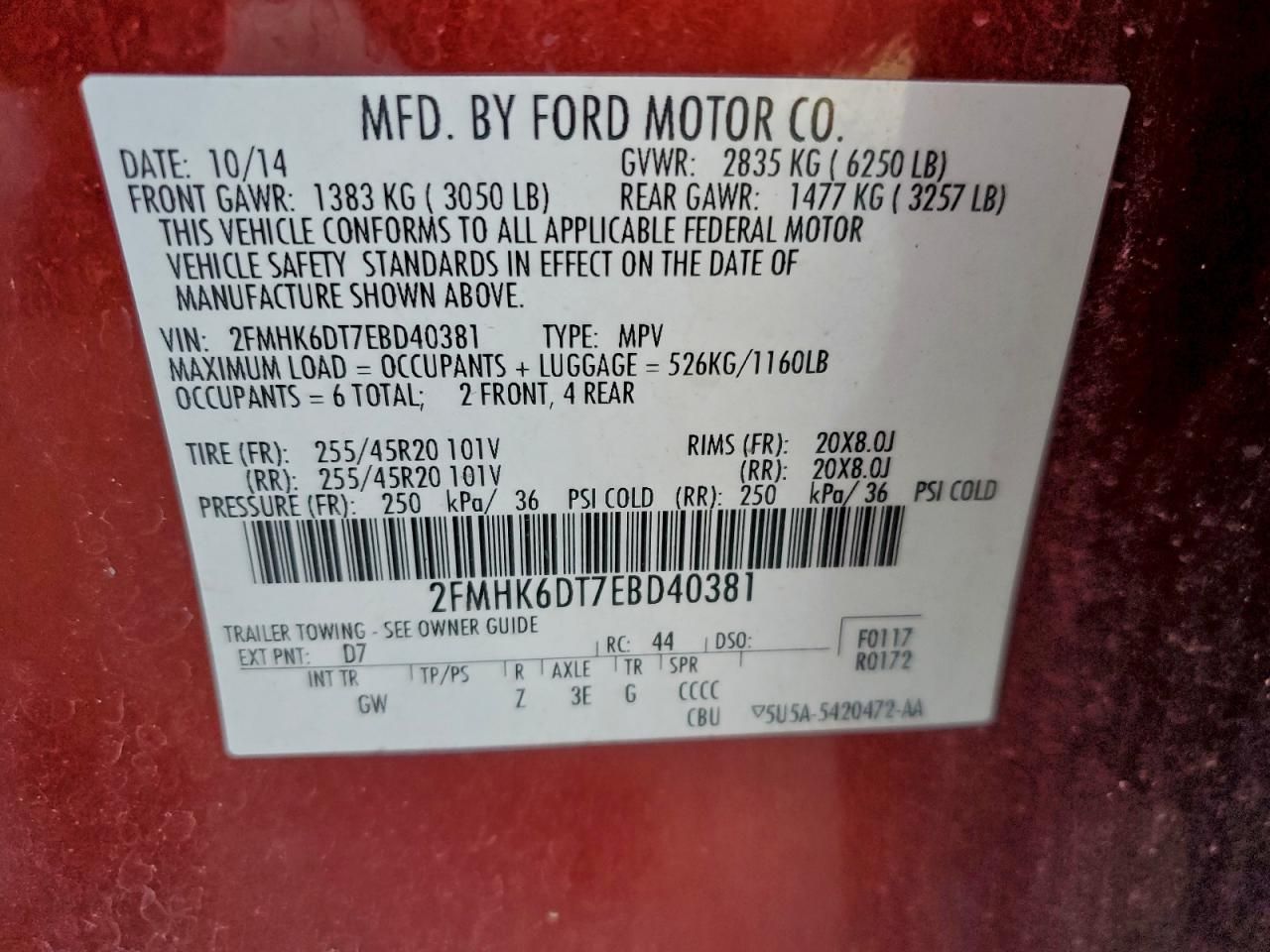 2014 Ford Flex Limited