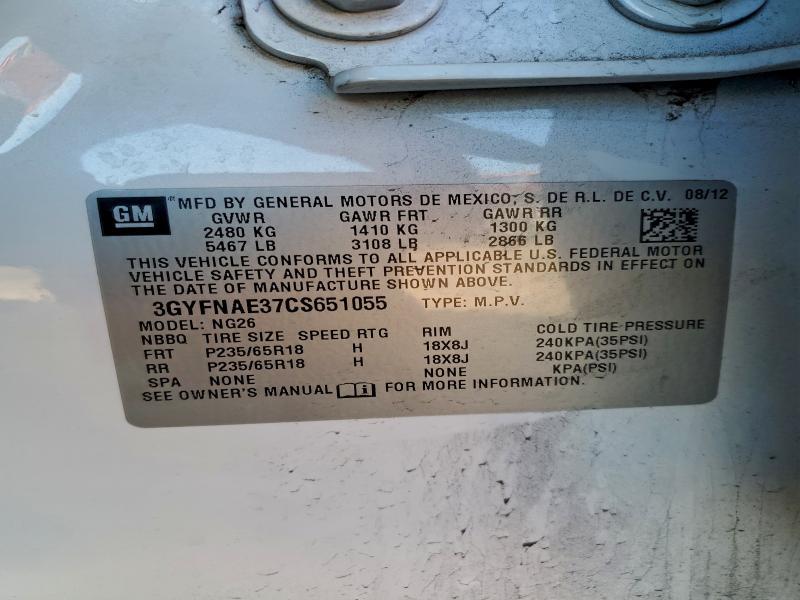 2012 Cadillac Srx Luxury Collection