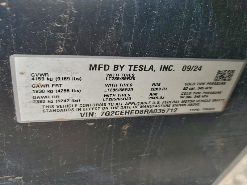 2024 Tesla Cybertruck