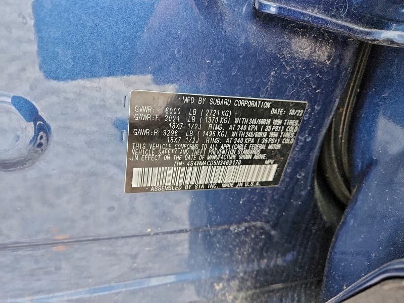 2022 Subaru Ascent Premium