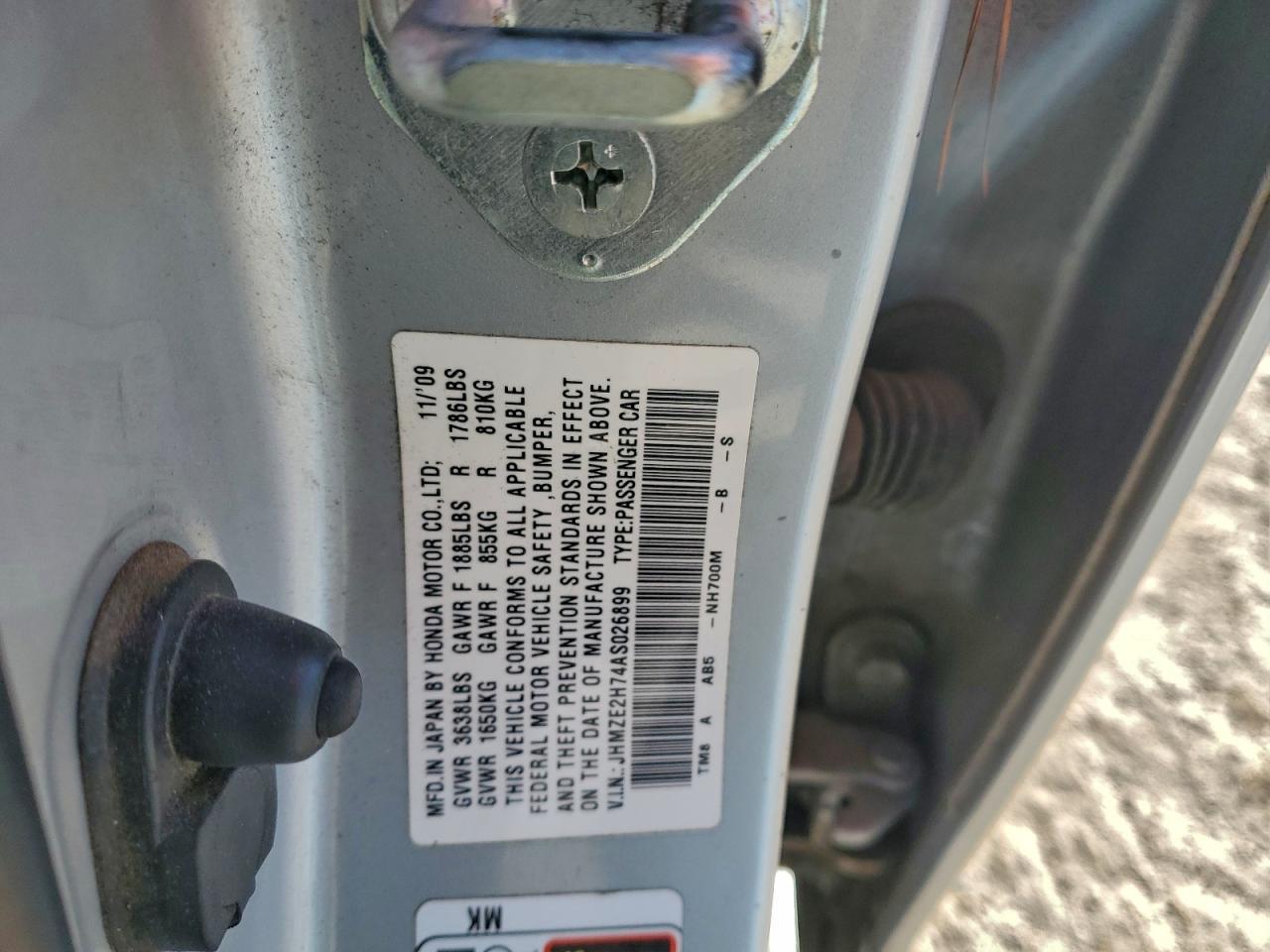 2010 Honda Insight ex