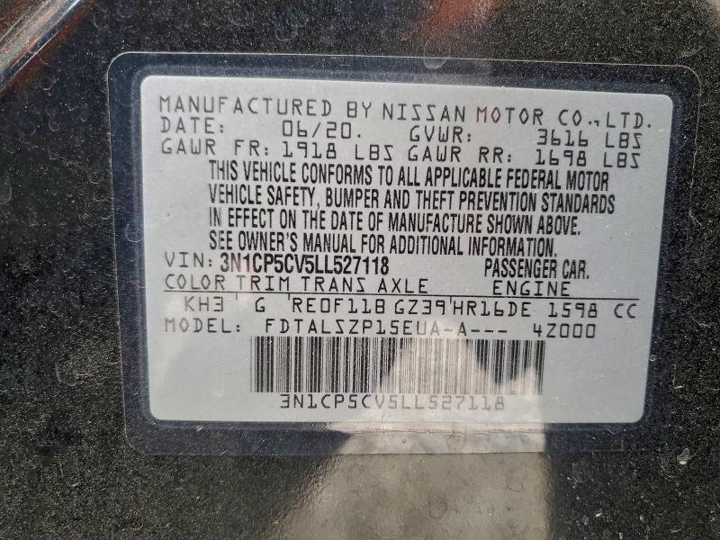 2020 Nissan Kicks sv
