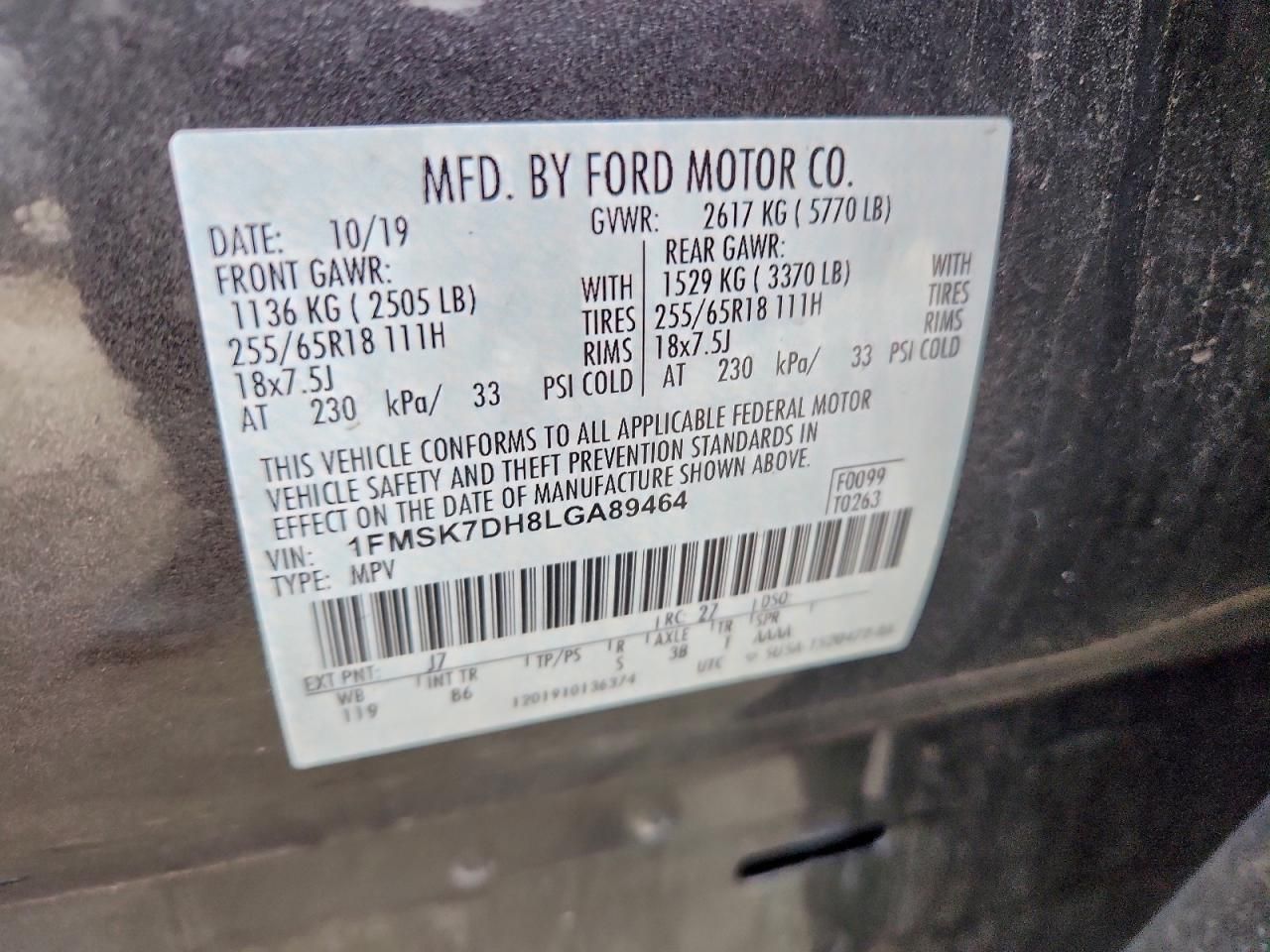 2020 Ford Explorer xlt