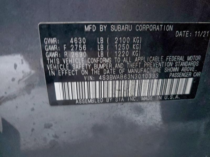 2022 Subaru Legacy