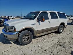 Ford Excursion salvage cars for sale: 2002 Ford Excursion Limited
