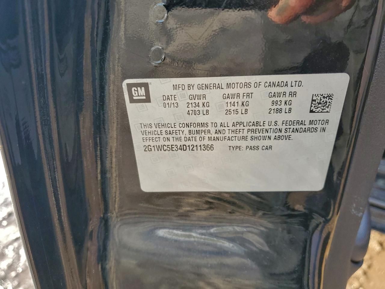 2013 Chevrolet Impala ltz