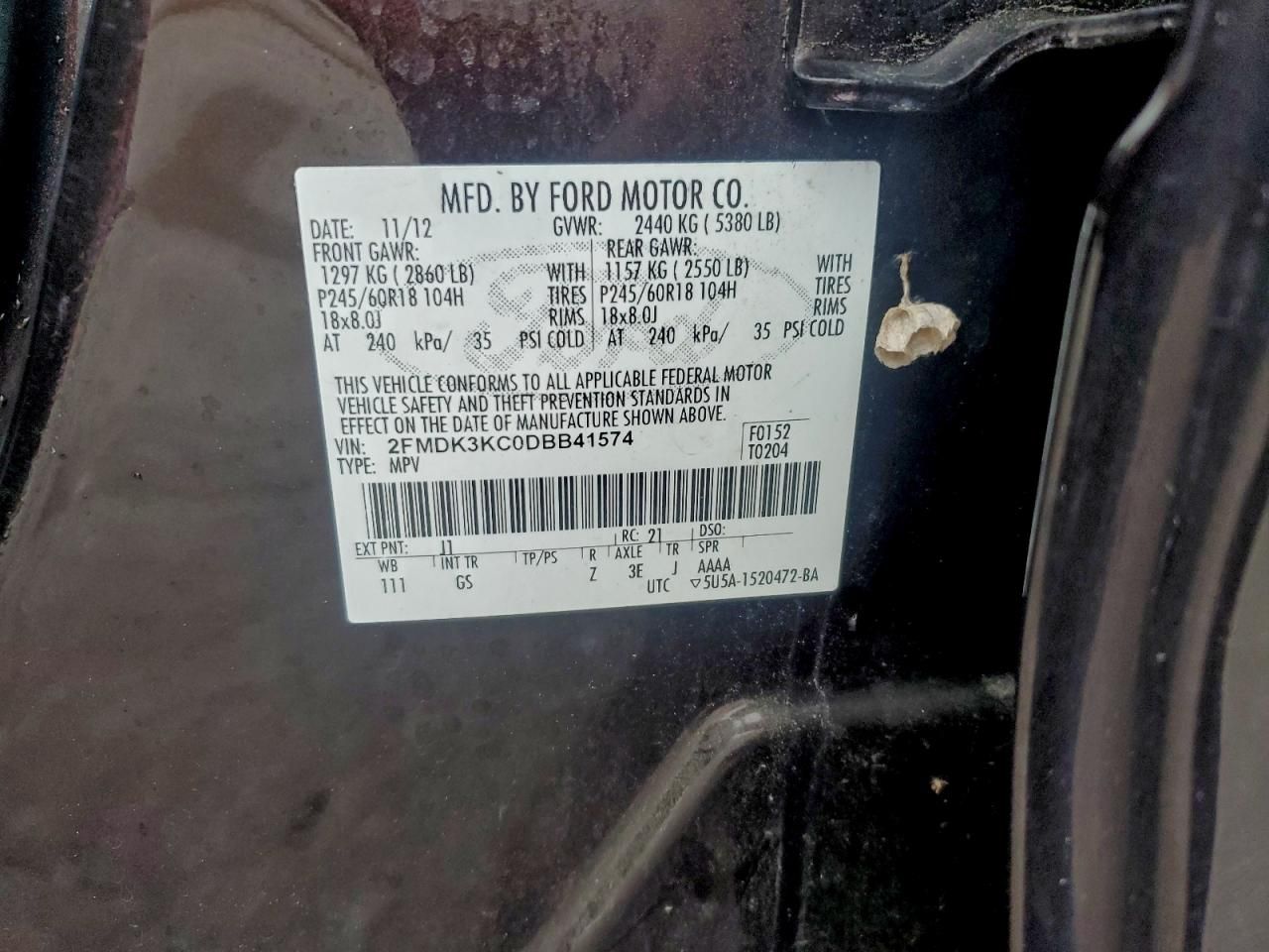 2013 Ford Edge Limited