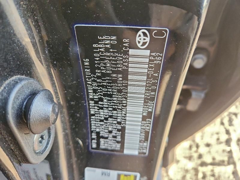 2022 Toyota Corolla le