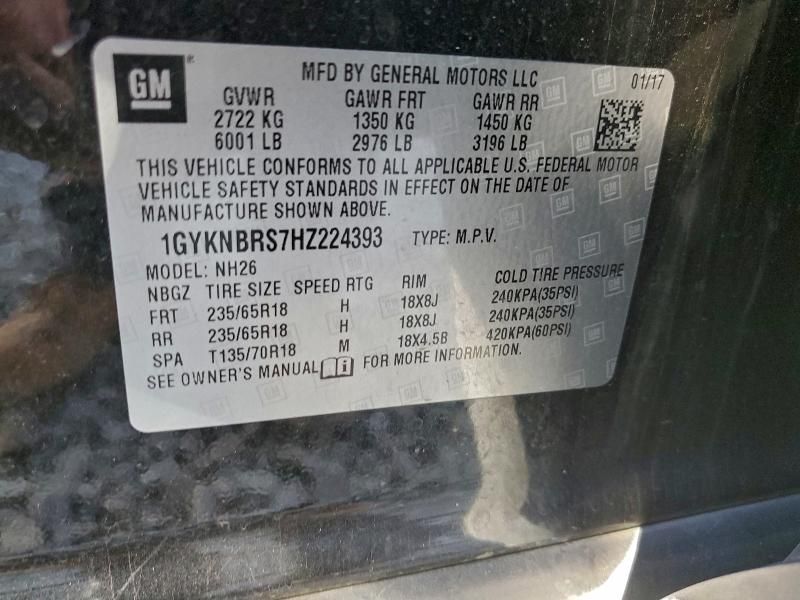 2017 Cadillac XT5 Luxury