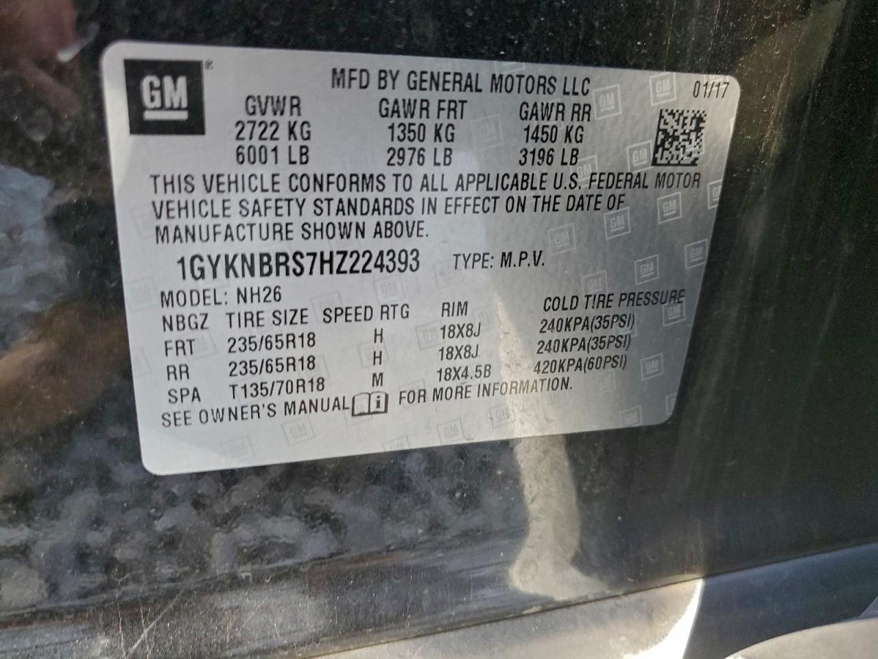 2017 Cadillac XT5 Luxury