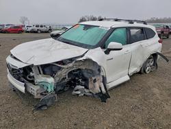 Salvage cars for sale from Copart Anderson, CA: 2020 Toyota Highlander Hybrid le
