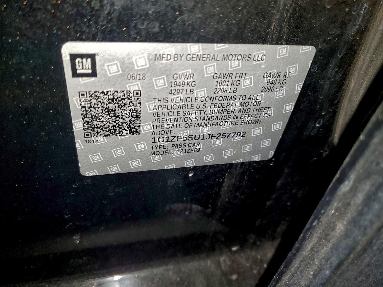 2018 Chevrolet Malibu Hybrid