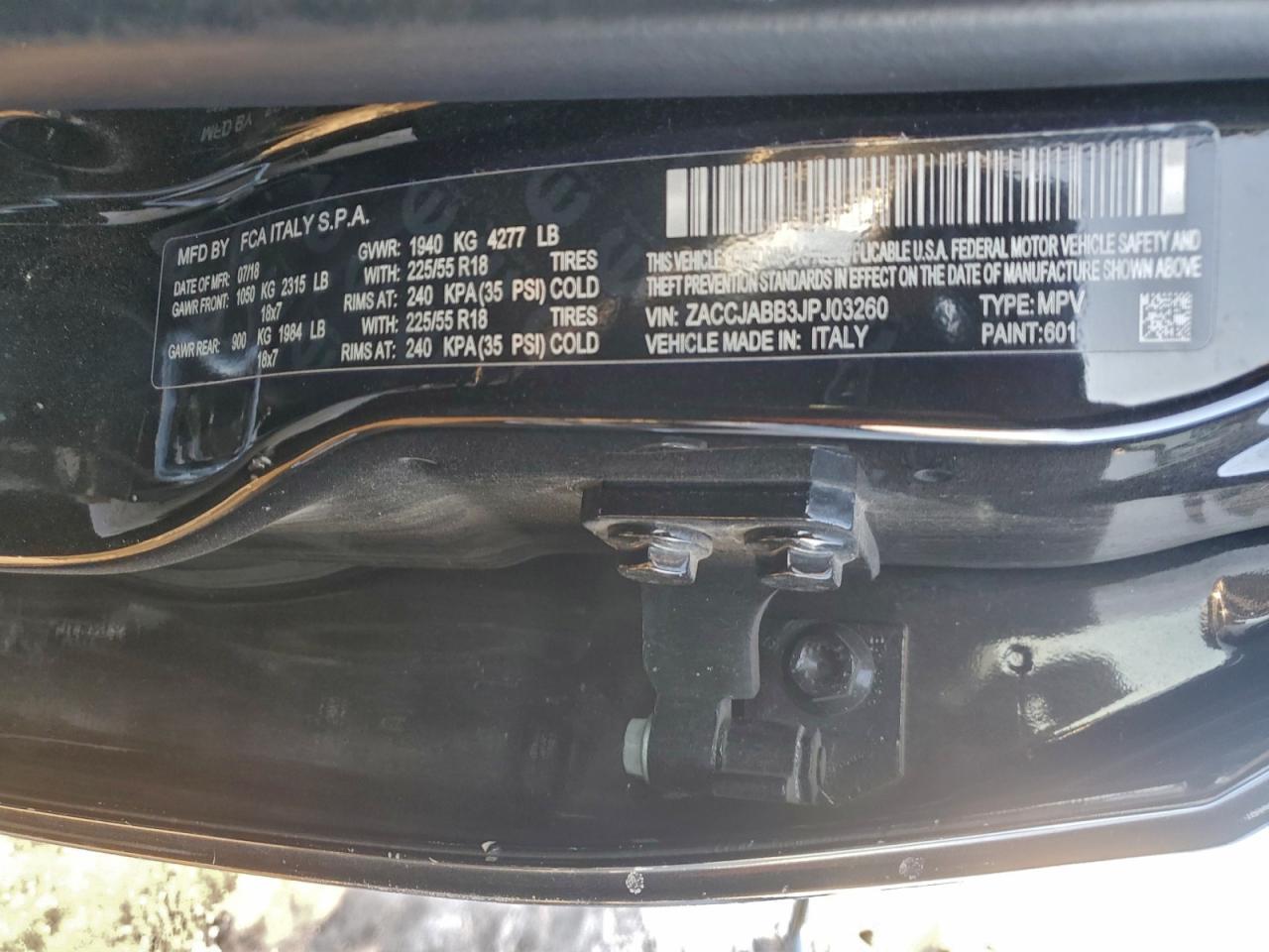 2018 Jeep Renegade Latitude