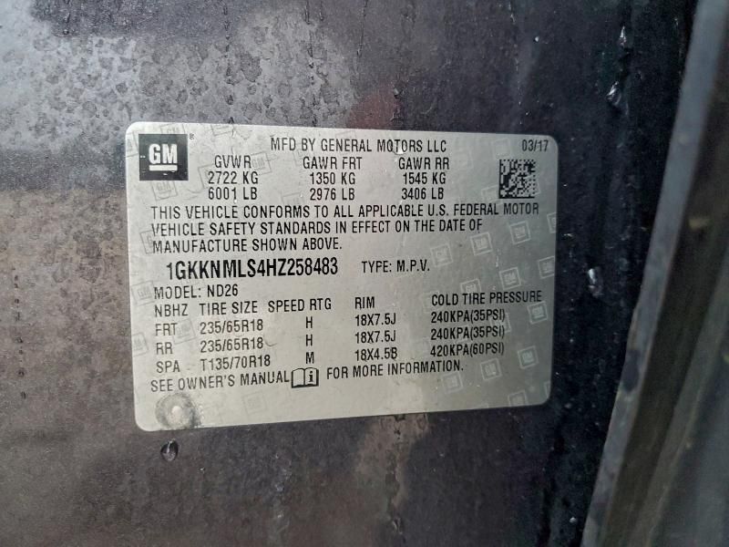 2017 GMC Acadia Slt-1