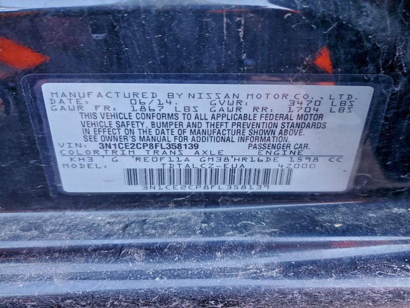 2015 Nissan Versa Note s