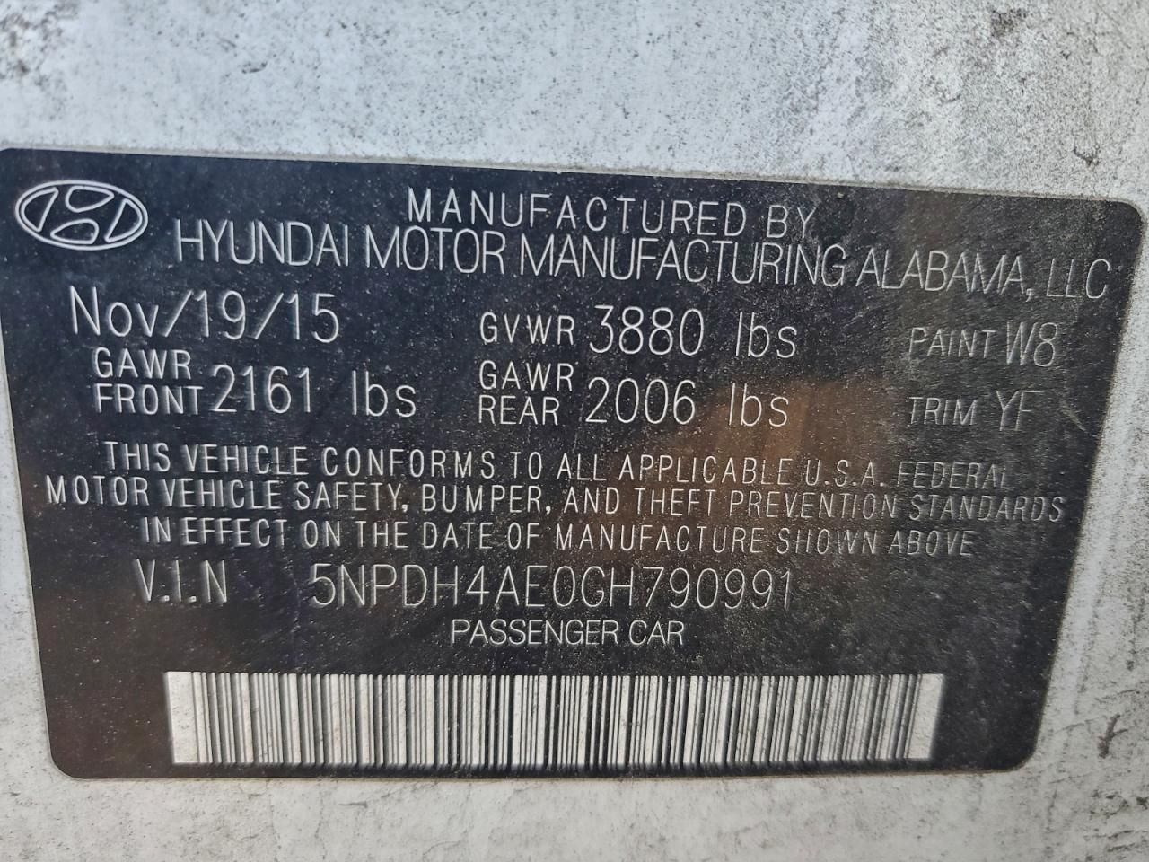 2016 Hyundai Elantra