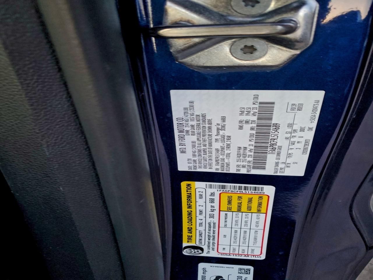 2020 Ford Mustang gt