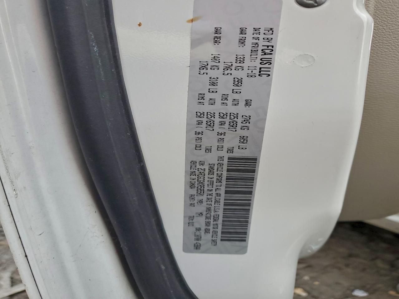 2019 Dodge Grand Caravan sxt