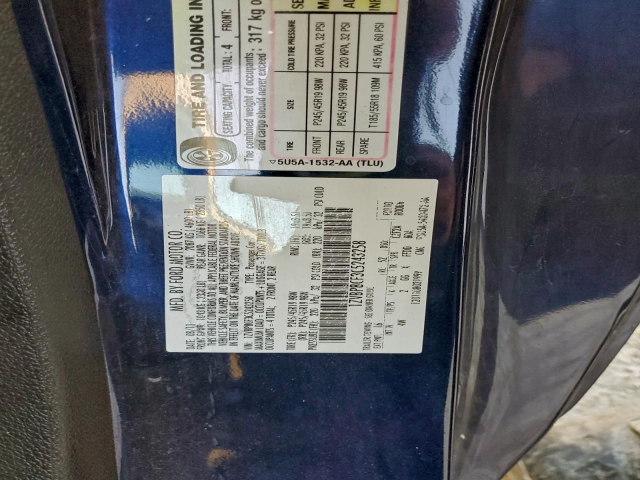 2012 Ford Mustang gt