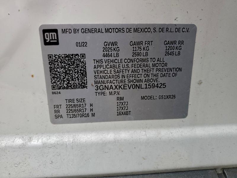 2022 Chevrolet Equinox lt