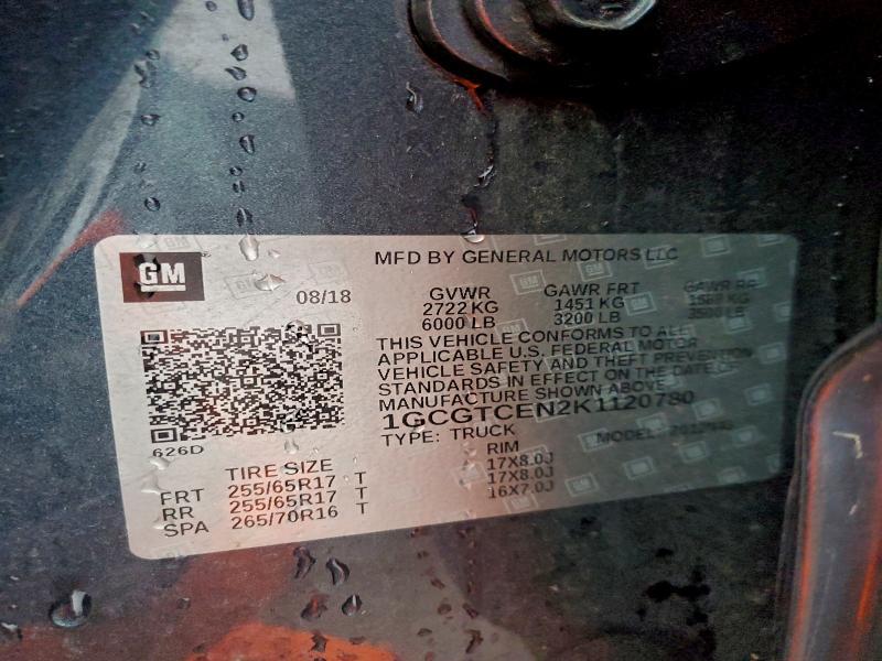 2019 Chevrolet Colorado LT