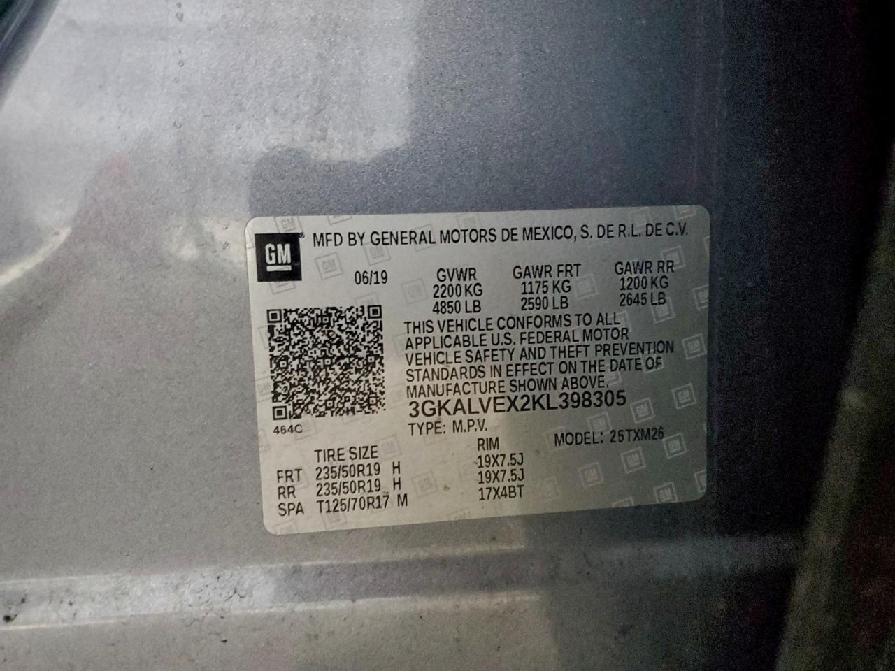 2019 GMC Terrain slt