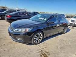 Salvage cars for sale from Copart Grand Prairie, TX: 2014 Honda Accord Sport