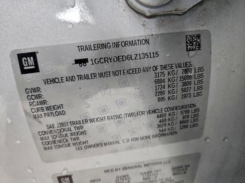 2020 Chevrolet Silverado K1500 lt